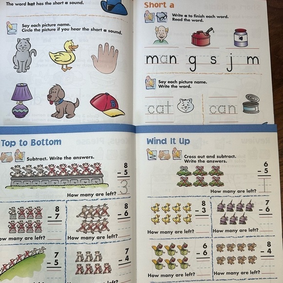 Subtracting & Vowels and Consonants Learning Books - Picture 4 of 4